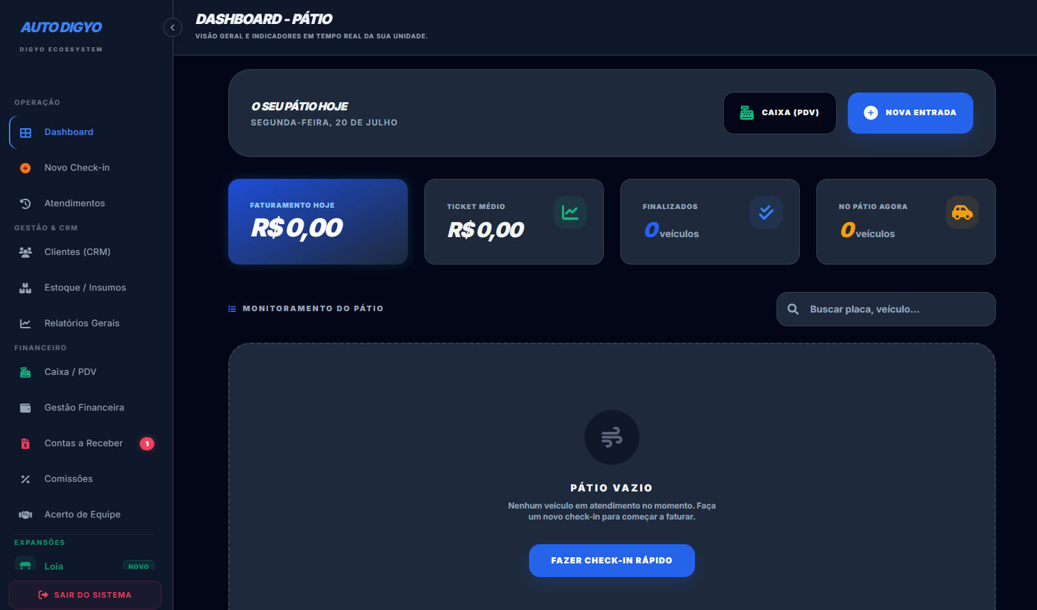 Demonstração do Auto Digyo